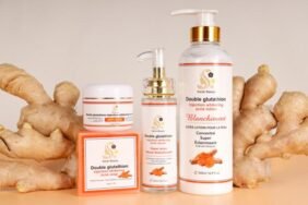 Kit de soins de la peau au curcuma – Produits de soins de la peau avec curcuma illuminateurs et acné